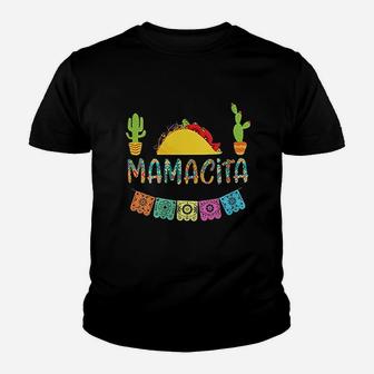 Mamacita Taco Mexican Fiesta Cactus Cinco De Mayo Gift Youth T-shirt | Crazezy UK