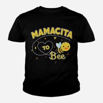 Mamacita To Bee Funny And Cute Soon To Be New Baby Mommy Youth T-shirt | Crazezy