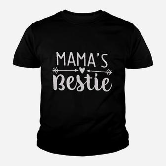 Mamas Bestie Mamas Boy Youth T-shirt | Crazezy CA