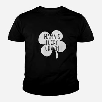 Mama's Lucky Charm Youth T-shirt | Crazezy