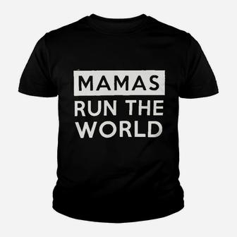 Mamas Run The World Youth T-shirt | Crazezy DE