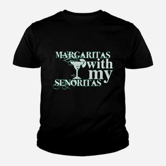 Margaritas With My Senoritas Youth T-shirt | Crazezy