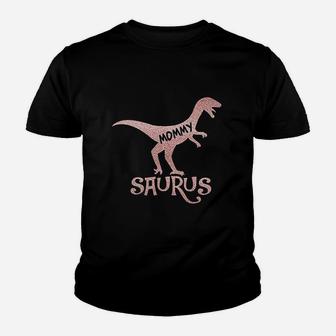 Matching Family Dinosaur Mommy Daddy Baby Saurus Youth T-shirt | Crazezy AU