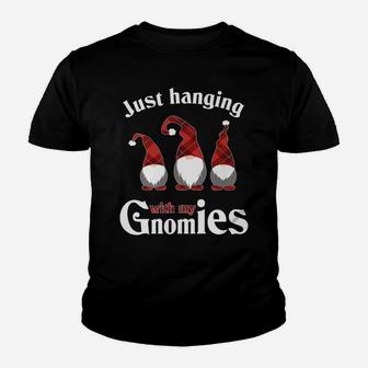Matching Family Pajama Funny Elves Christmas Gnomies Gifts Youth T-shirt | Crazezy DE
