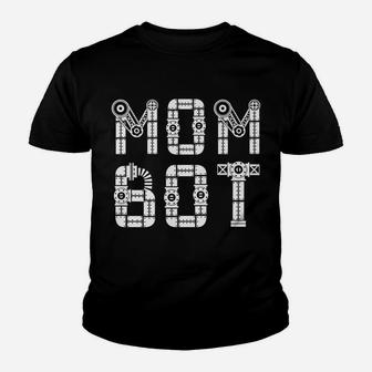Matching Family Robot | Mother | Mom Bot Youth T-shirt | Crazezy UK