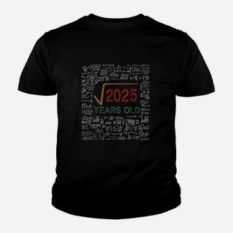 Math Square Root Of 2025 Vintage Youth T-shirt | Crazezy UK
