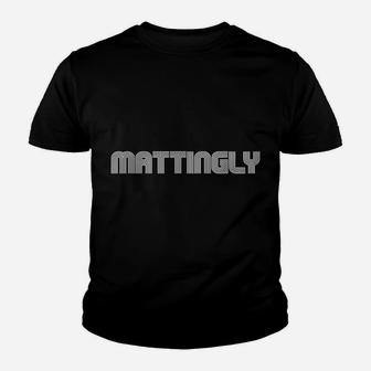 Mattingly Name Retro 60S 70S 80S Vintage Family Funny Youth T-shirt | Crazezy UK