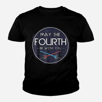 May The Fourth Be With You Youth T-shirt | Crazezy DE