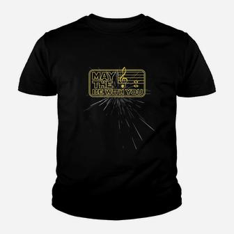 May The Musical Fourth Be With You Youth T-shirt | Crazezy DE