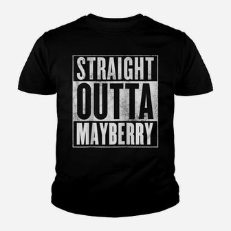 Mayberry - Straight Outta Mayberry Raglan Baseball Tee Youth T-shirt | Crazezy