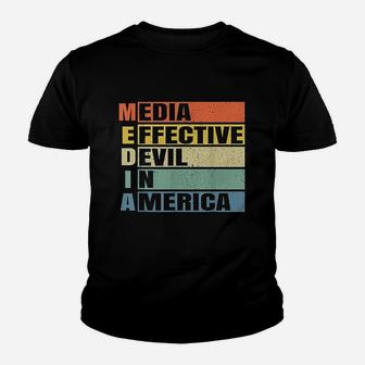 Media Most Effective Devil In America Youth T-shirt | Crazezy
