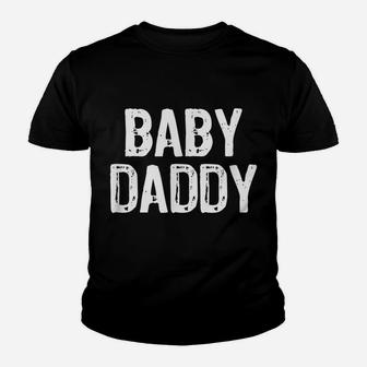 Mens Baby Daddy Father's Day New Funny Gift Christmas Youth T-shirt | Crazezy