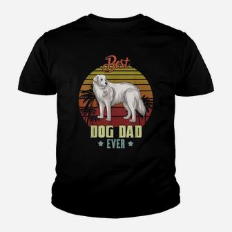 Mens Best Kuvasz Dad Ever Daddy Dog Lover Owner Funny Youth T-shirt | Crazezy UK