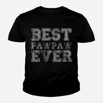 Mens Best Pawpaw Shirt Father's Day Gift From Daughter Dog Dad Youth T-shirt | Crazezy UK