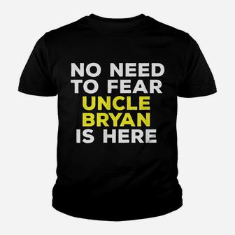 Mens Bryan Funny Uncle Gift Family Mens Graphic Name Youth T-shirt | Crazezy AU