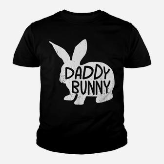 Mens Daddy Bunny Matching Father Dad Papa Men Easter Day Youth T-shirt | Crazezy DE