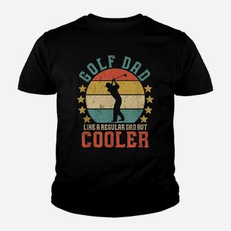 Mens Golf Dad Funny Father's Day Gift For Golfer & Golf Lover Youth T-shirt | Crazezy