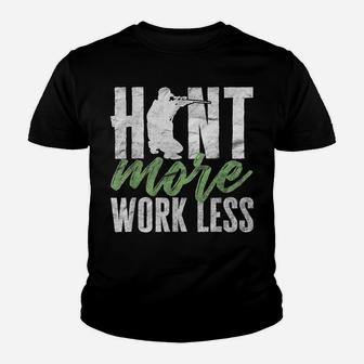 Mens Hunting Design For Hunter Boar And Deer Hunting Youth T-shirt | Crazezy