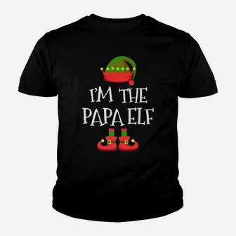 Mens I'm The Papa Elf Tee Christmas Xmas Funny Elf Group Costume Youth T-shirt | Crazezy DE