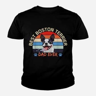 Mens Lovely Dog Boston Terrier Lover Love Pet Apparel Youth T-shirt | Crazezy AU