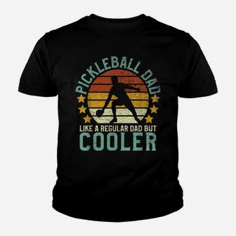Mens Pickleball Dad | Pickleball Player Funny Father's Day Gift Youth T-shirt | Crazezy