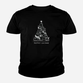 Merry Woofmas Funny Dogs Christmas Tree Xmas Gift Sweatshirt Youth T-shirt | Crazezy DE