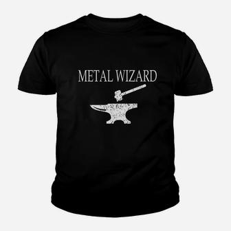 Metal Wizard Youth T-shirt | Crazezy AU