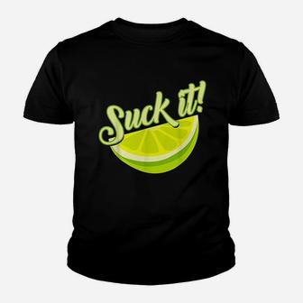 Mexican Funny Green Lime Slice Gift Lemon Love Youth T-shirt | Crazezy DE