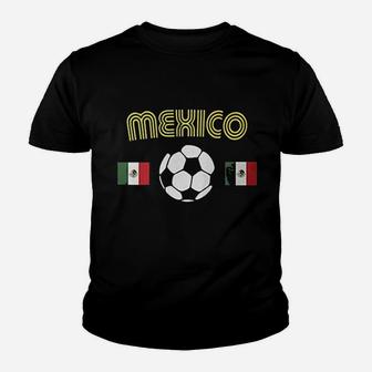 Mexico Soccer Love Mexican Futbol Football Youth T-shirt | Crazezy