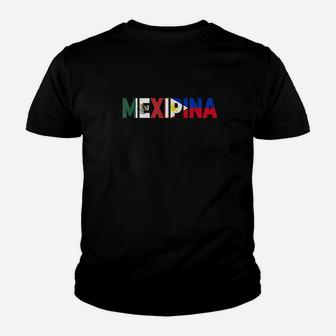 Mexipina Half Mexican Filipina With Mexico Philippines Flag Youth T-shirt | Crazezy DE