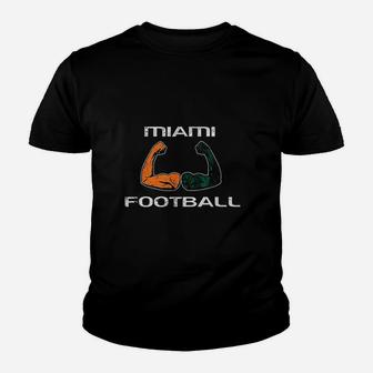 Miami Sports Fan Cool College Football Game Day Gifts Youth T-shirt | Crazezy UK
