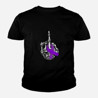 Middle Finger Pancreatic Youth T-shirt | Crazezy DE
