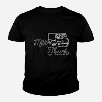 Milk Truck Youth T-shirt | Crazezy