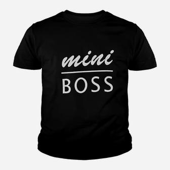 Mini Boss Youth T-shirt | Crazezy UK