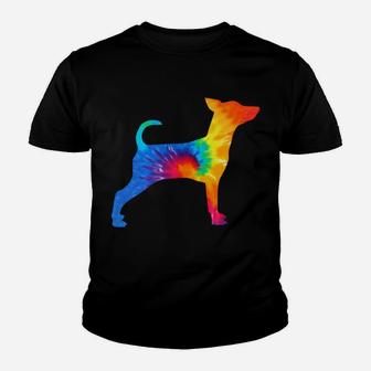 Miniature Pinscher Minpin Tie Dye Dog Mom Dad Lover Cute Youth T-shirt | Crazezy AU