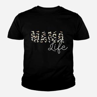 Mom For Women Funny Mama Life Saying Letter Print Youth T-shirt | Crazezy