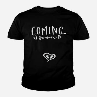 Mom Life Coming Soon Youth T-shirt | Crazezy CA