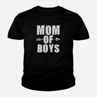 Mom Of Boys Youth T-shirt | Crazezy CA