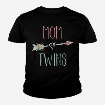 Mom Of Twins Mother's Day Gift Youth T-shirt | Crazezy AU