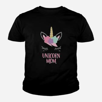 Mom Unicorn Cute Unicorn Mom Youth T-shirt - Thegiftio UK