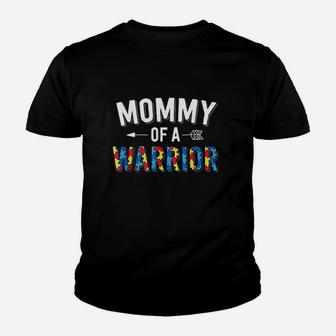 Mommy Of A Warrior Youth T-shirt | Crazezy
