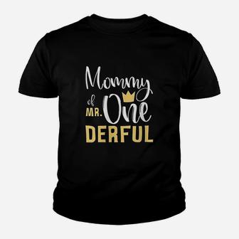Mommy Of Mr Onederful Youth T-shirt | Crazezy