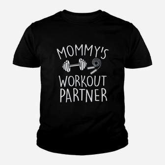 Mommys Workout Partner Youth T-shirt | Crazezy CA