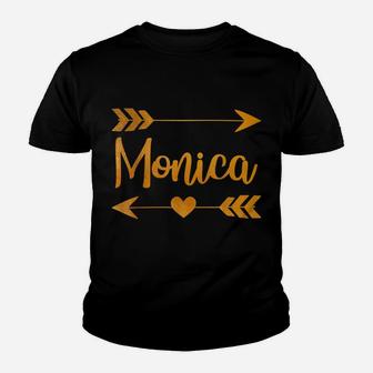 Monica Personalized Name Funny Birthday Custom Mom Gift Idea Youth T-shirt | Crazezy