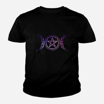 Moon Occult Star Youth T-shirt | Crazezy