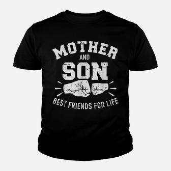 Mother And Son Best Friends For Life Mom Youth T-shirt | Crazezy DE