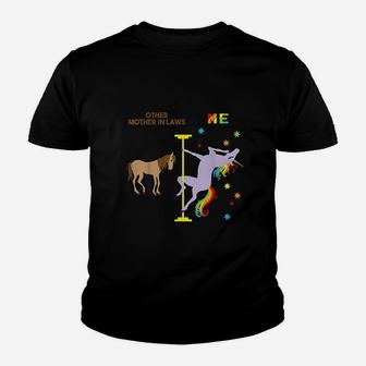 Mother In Law Unicorn Youth T-shirt | Crazezy DE