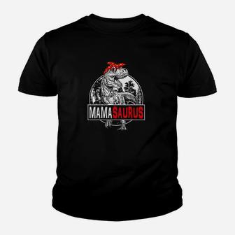 Mothers Day Mamasaurus T Rex Dinosaur Funny Mama Saurus Youth T-shirt | Crazezy