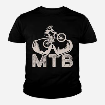 Mountain Bike Mtb T Shirt - Mountain Bicycle Youth T-shirt | Crazezy CA