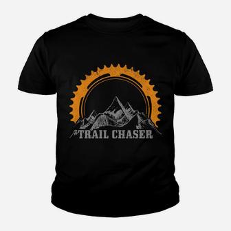 Mountain Bike Trail Mtb Biking Cycling Biker Gift Youth T-shirt | Crazezy CA